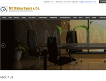 Tablet Screenshot of mcmaheshwari.com
